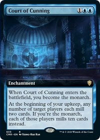 Court of Cunning (Extended Art) [Commander Legends] | Galactic Gamez