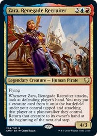 Zara, Renegade Recruiter [Commander Legends] | Galactic Gamez