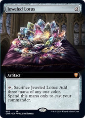 Jeweled Lotus (Extended Art) [Commander Legends] | Galactic Gamez