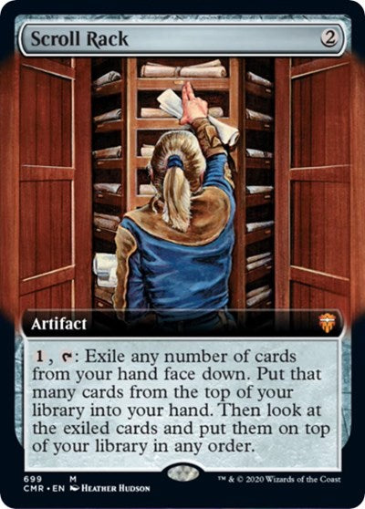 Scroll Rack (Extended Art) [Commander Legends] | Galactic Gamez