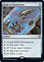 Staff of Domination [Commander Legends] | Galactic Gamez