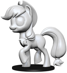 My Little Pony - Apple Jack Miniature | Galactic Gamez