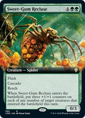 Sweet-Gum Recluse (Extended Art) [Commander Legends] | Galactic Gamez
