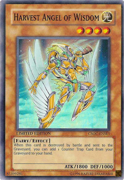 Harvest Angel of Wisdom [CSOC-ENSE1] Super Rare | Galactic Gamez