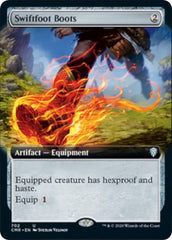 Swiftfoot Boots (Extended Art) [Commander Legends] | Galactic Gamez