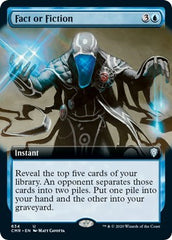 Fact or Fiction (Extended Art) [Commander Legends] | Galactic Gamez