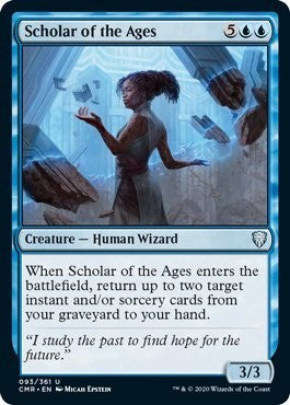 Scholar of the Ages [Commander Legends] | Galactic Gamez