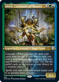 Imoti, Celebrant of the Bounty (Foil Etched) [Commander Legends] | Galactic Gamez