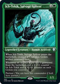 Ich-Tekik, Salvage Splicer (Foil Etched) [Commander Legends] | Galactic Gamez