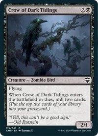 Crow of Dark Tidings [Commander Legends] | Galactic Gamez