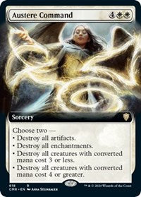 Austere Command (Extended Art) [Commander Legends] | Galactic Gamez