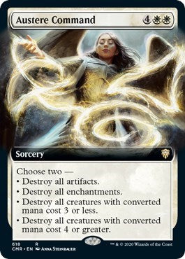 Austere Command (Extended Art) [Commander Legends] | Galactic Gamez