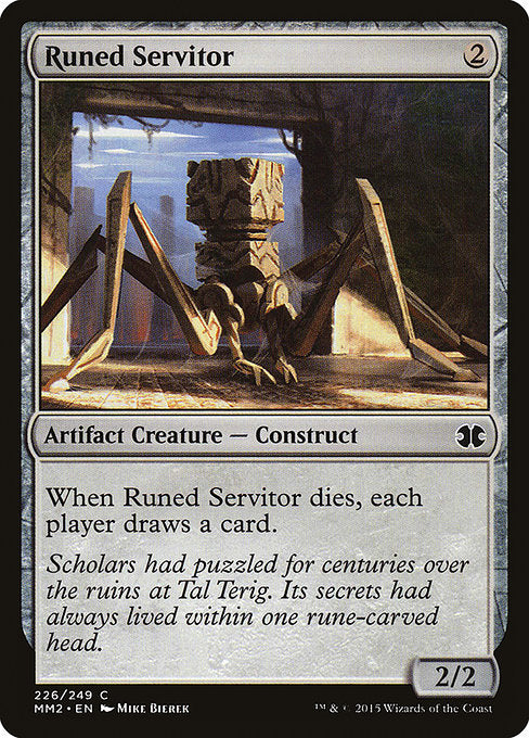 Runed Servitor [Modern Masters 2015] | Galactic Gamez
