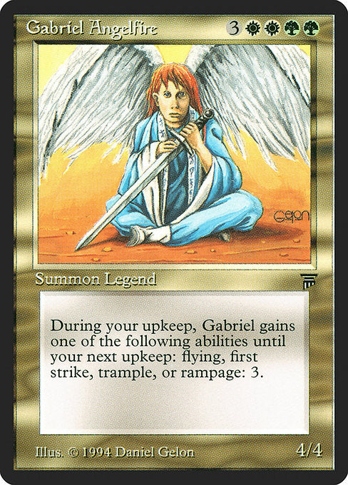 Gabriel Angelfire [Legends] | Galactic Gamez