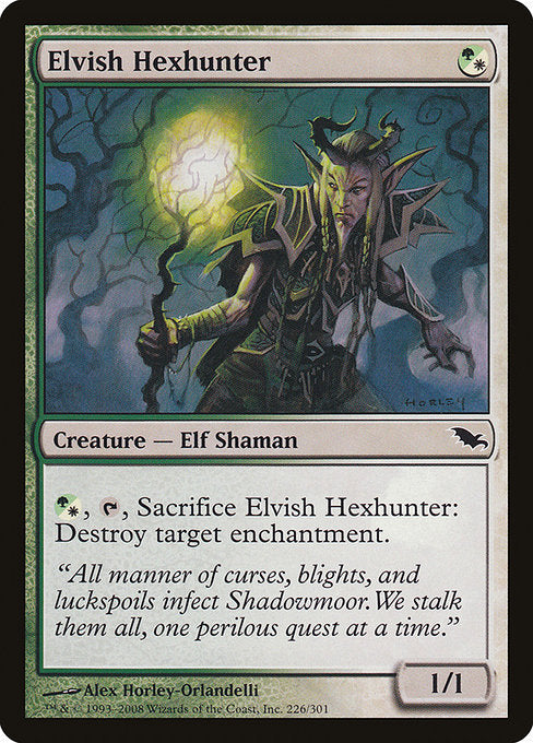 Elvish Hexhunter [Shadowmoor] | Galactic Gamez