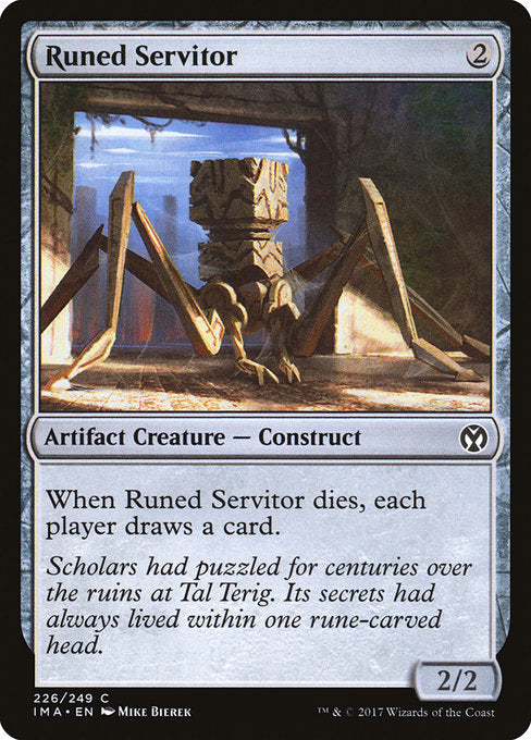 Runed Servitor [Iconic Masters] | Galactic Gamez