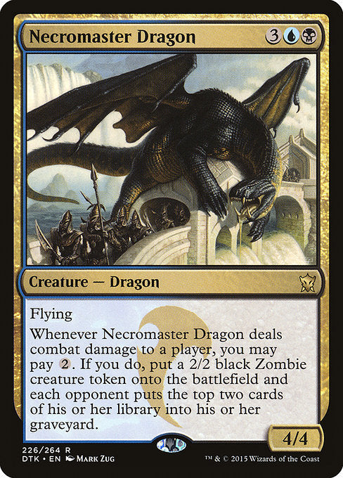 Necromaster Dragon [Dragons of Tarkir] | Galactic Gamez