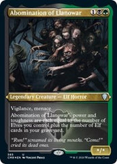 Abomination of Llanowar (Foil Etched) [Commander Legends] | Galactic Gamez