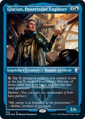 Glacian, Powerstone Engineer (Foil Etched) [Commander Legends] | Galactic Gamez