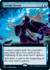 Arcane Denial (Extended Art) [Commander Legends] | Galactic Gamez