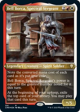 Bell Borca, Spectral Sergeant (Foil Etched) [Commander Legends] | Galactic Gamez