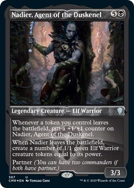 Nadier, Agent of the Duskenel (Foil Etched) [Commander Legends] | Galactic Gamez