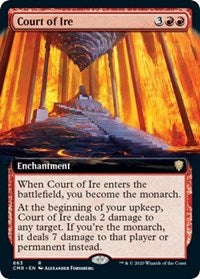Court of Ire (Extended Art) [Commander Legends] | Galactic Gamez