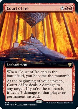 Court of Ire (Extended Art) [Commander Legends] | Galactic Gamez