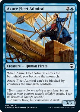 Azure Fleet Admiral [Commander Legends] | Galactic Gamez
