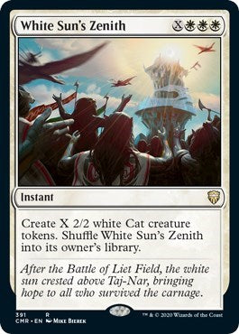 White Sun's Zenith [Commander Legends] | Galactic Gamez