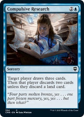 Compulsive Research [Commander Legends] | Galactic Gamez