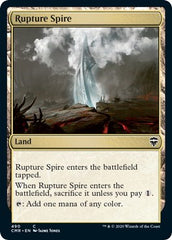 Rupture Spire (490) [Commander Legends] | Galactic Gamez