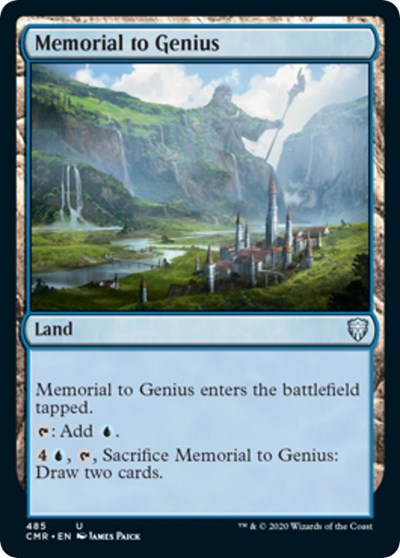 Memorial to Genius [Commander Legends] | Galactic Gamez