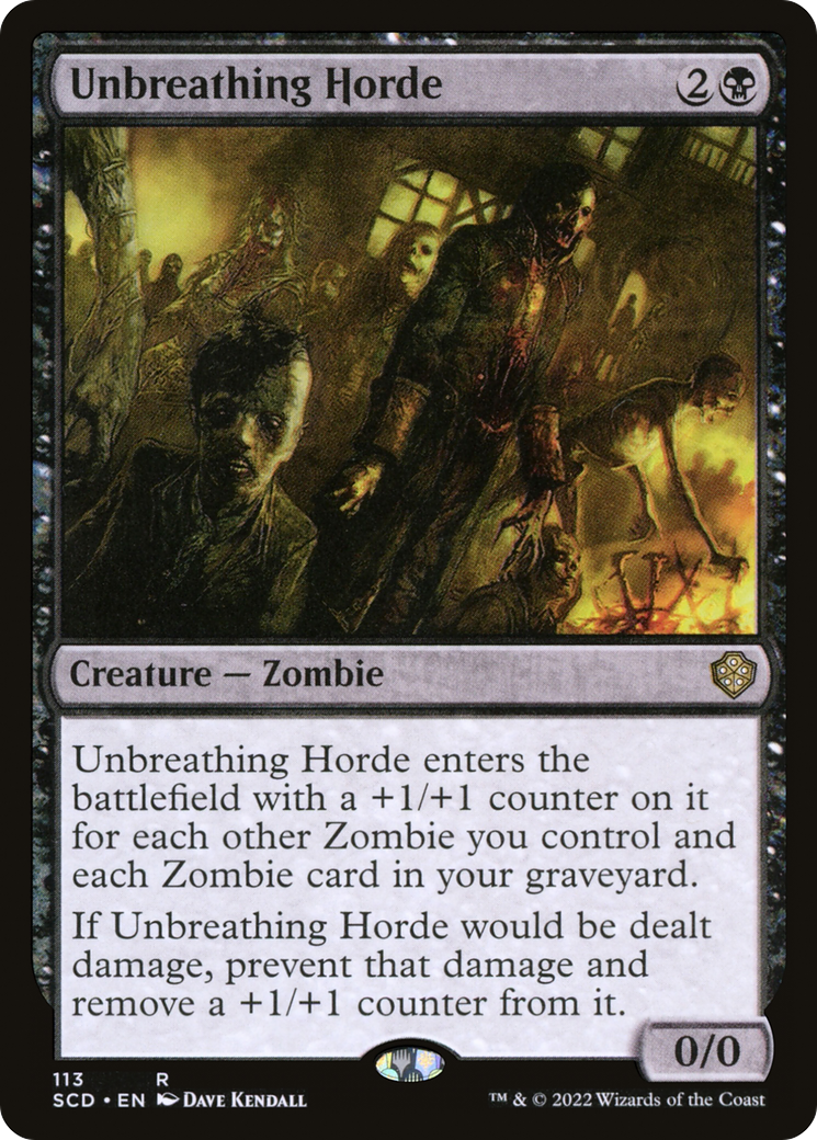 Unbreathing Horde [Starter Commander Decks] | Galactic Gamez