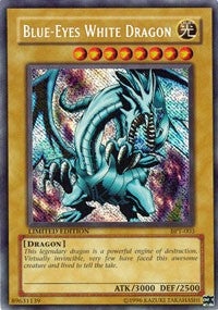 Blue-Eyes White Dragon [BPT-003] Secret Rare | Galactic Gamez