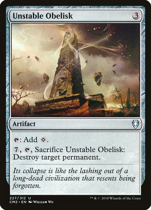 Unstable Obelisk [Commander Anthology Volume II] | Galactic Gamez