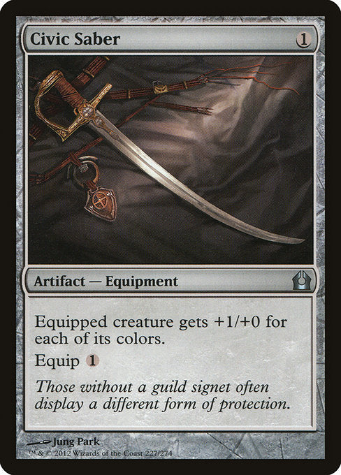 Civic Saber [Return to Ravnica] | Galactic Gamez