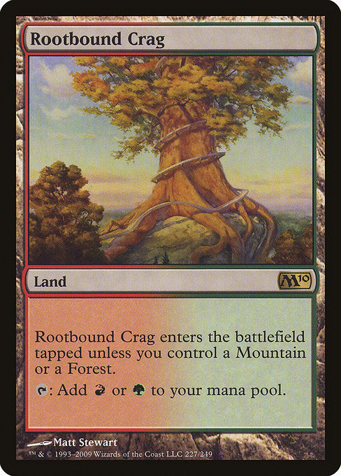 Rootbound Crag [Magic 2010] | Galactic Gamez