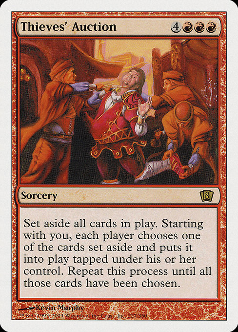 Thieves' Auction [Eighth Edition] | Galactic Gamez