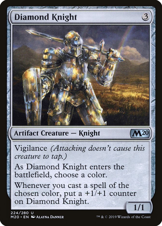 Diamond Knight [Core Set 2020] | Galactic Gamez