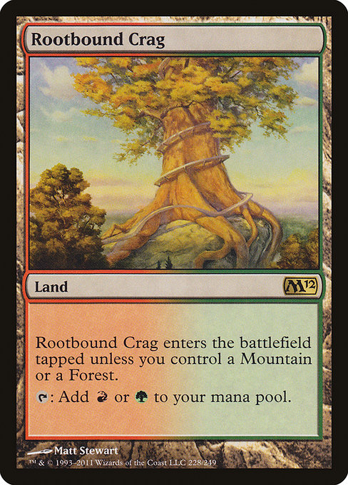 Rootbound Crag [Magic 2012] | Galactic Gamez