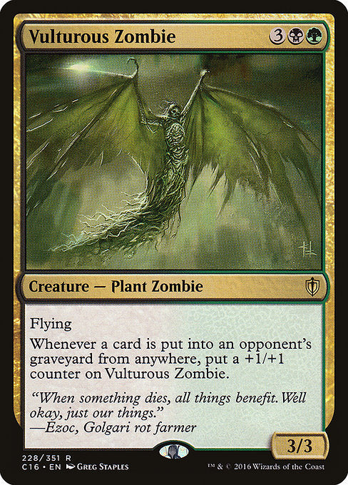 Vulturous Zombie [Commander 2016] | Galactic Gamez