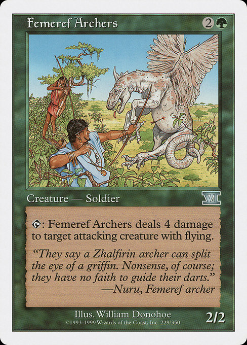 Femeref Archers [Classic Sixth Edition] | Galactic Gamez