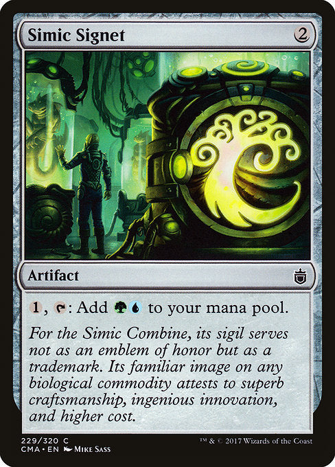 Simic Signet [Commander Anthology] | Galactic Gamez