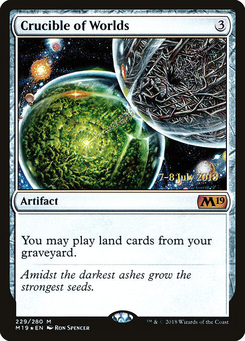 Crucible of Worlds [Core Set 2019 Promos] | Galactic Gamez