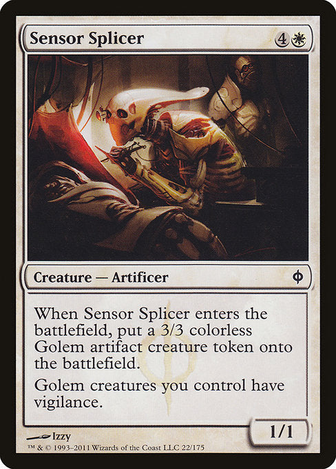 Sensor Splicer [New Phyrexia] | Galactic Gamez