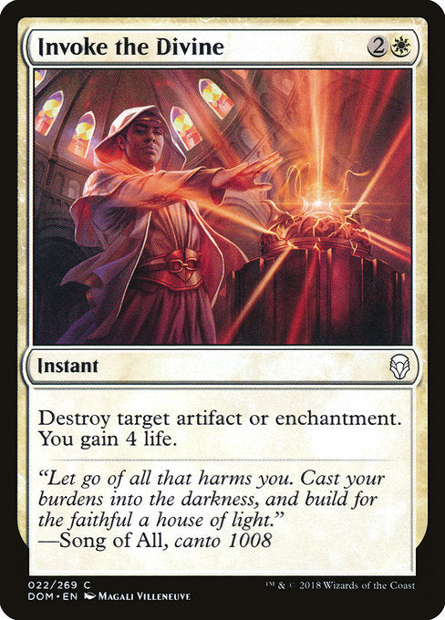 Invoke the Divine [Dominaria] | Galactic Gamez