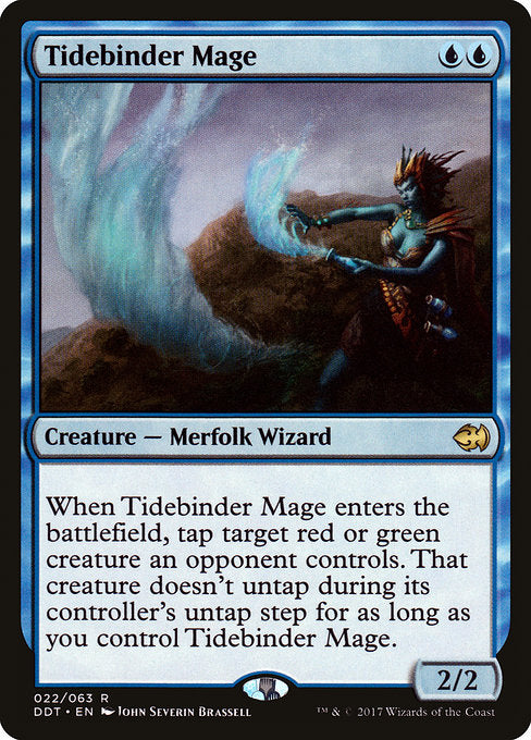 Tidebinder Mage [Duel Decks: Merfolk vs. Goblins] | Galactic Gamez