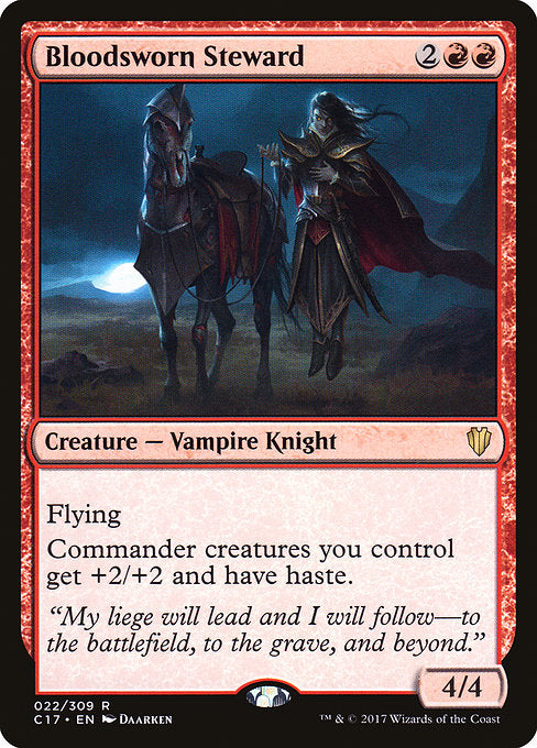 Bloodsworn Steward [Commander 2017] | Galactic Gamez