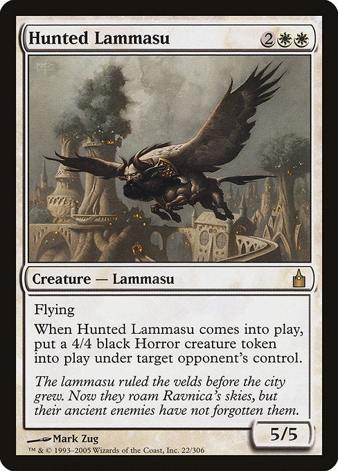 Hunted Lammasu [Ravnica: City of Guilds] | Galactic Gamez